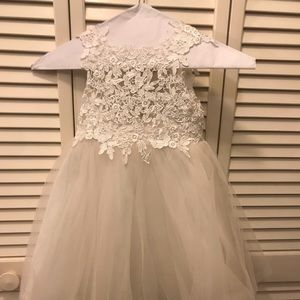 Size 2 flower girl dress.